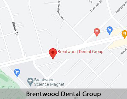 Map image for Dental Services in Los Angeles, CA